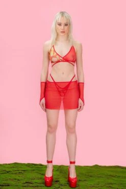 Bite Me Co-Ord Bralette & Thong Set With Skirt 10 Bite Me Co-Ord Bralette & Thong Set With Skirt -Badinka IMG 8070