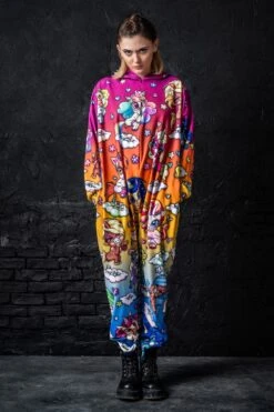 Unipopcorn Rainbow Onesie -Badinka IMG 8748 edit