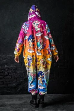 Unipopcorn Rainbow Onesie -Badinka IMG 8824 edit