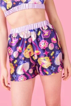 Fungalicious Slippy PJ Shorts -Badinka IMG 9837