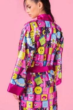 Spaced Out Slippy Robe