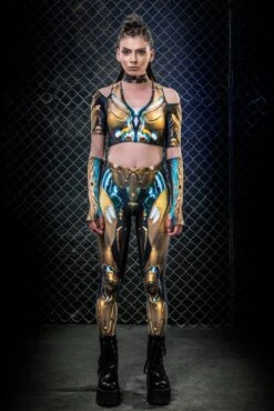 Iron Gal Leggings -Badinka Leggings Iron Girl 2