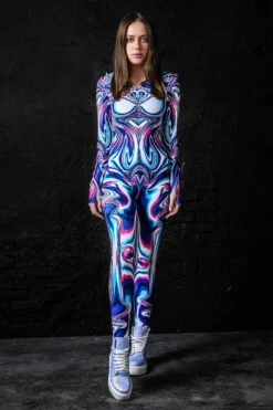 Frenzy Liquid Fit Onesie -Badinka il fullxfull.1973133355 jl6n