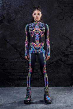 Rainbow Skeleton Costume 9 Rainbow Skeleton Costume -Badinka il fullxfull.3357921652 1iw4