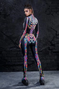 Rainbow Skeleton Costume 10 Rainbow Skeleton Costume -Badinka il fullxfull.3357921656 topb