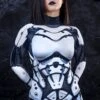 White Droid Costume