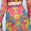 Oasis Mesh Rave Skirt