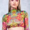 Oasis Mesh Rave Top