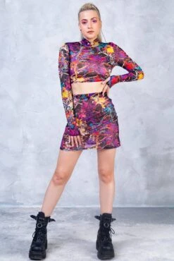 Splatter Mesh Rave Top 6 Splatter Mesh Rave Top -Badinka il fullxfull.3975650847 455t