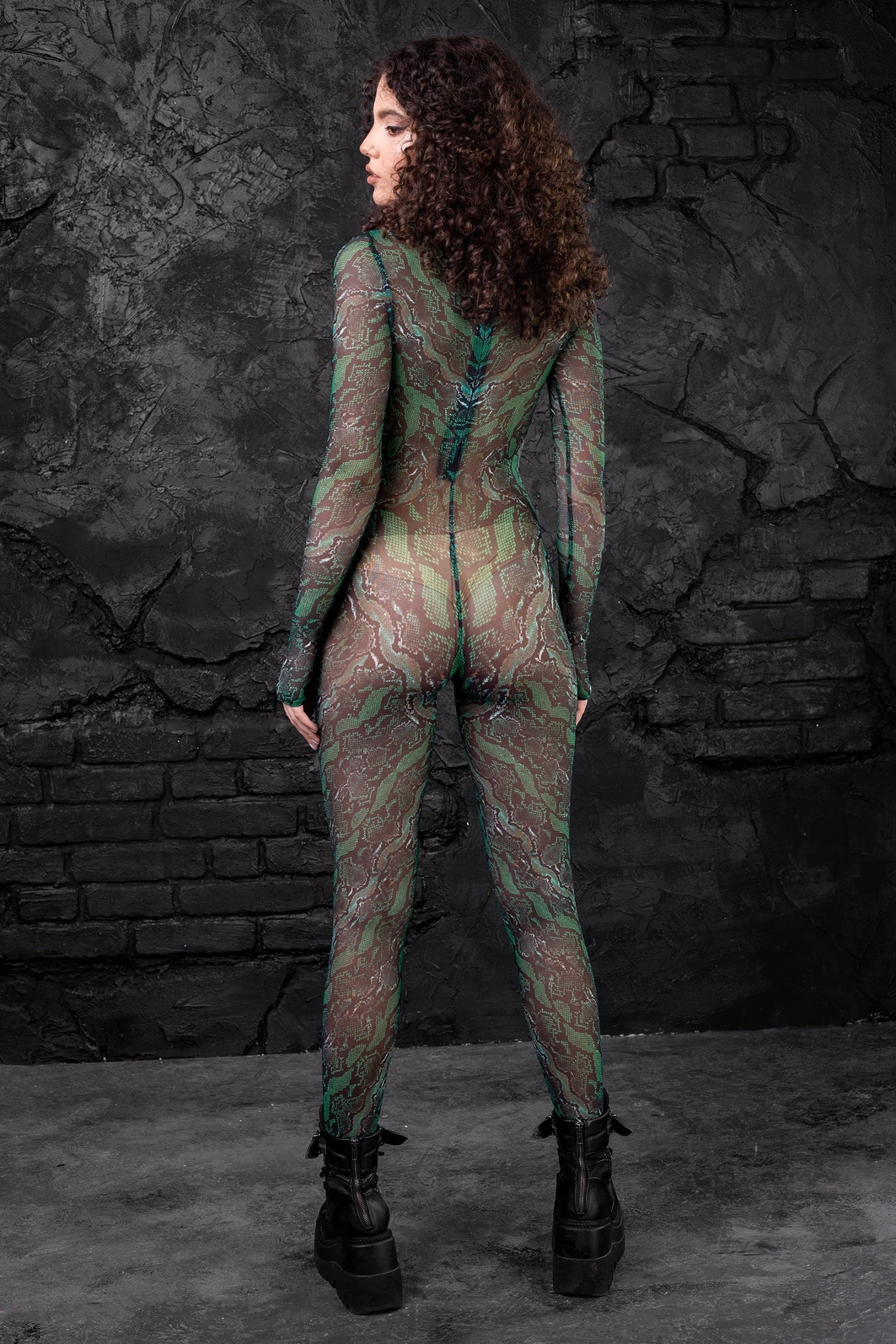 Sultry Serpent Mesh Costume 4 Sultry Serpent Mesh Costume - Image 4
